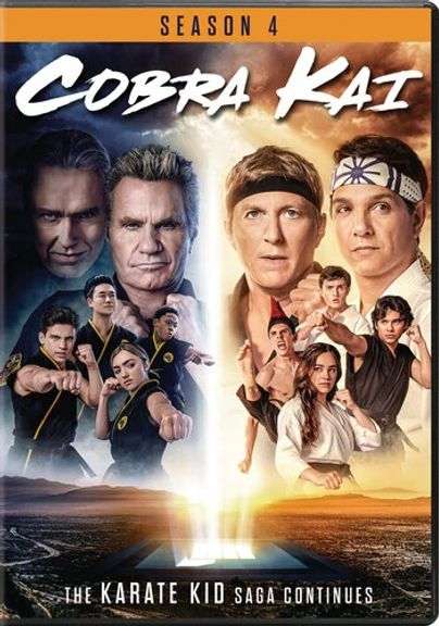 DVD COBRA KAI - SEASON 4