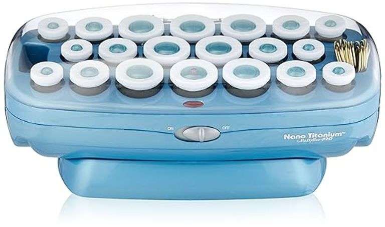 BabylissPRO Nano Titanium Professional Hot Rollers For All Hair Lengths