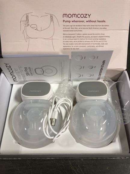 Momcozy S9 Pro Upgraded Wearable Breast Pump, Hands-Free Design with Extended Battery