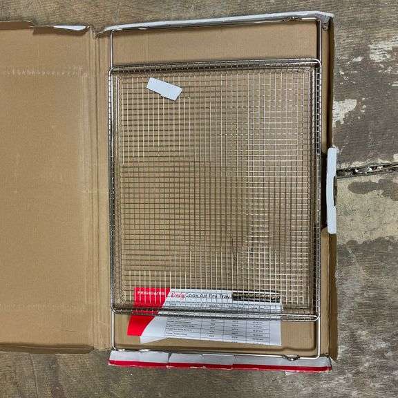 Frigidaire AIRFRYTRAY Ready Cook Oven Insert, Silver Basket