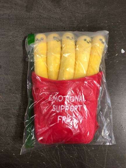 Emotional Support Fries by Relatable, Cuddly Stuffed Animals and Toys, Squishy Toys and Plushies, Gr