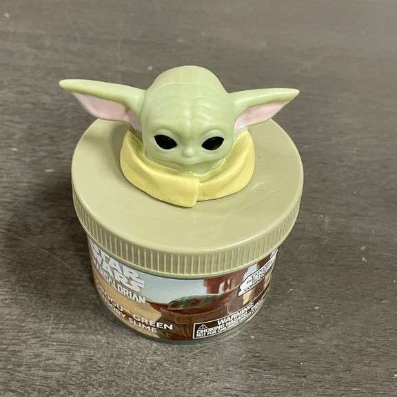 STAR WARS™ The Mandalorian Grogu Green Slime, 8oz Star Wars Slime, Pre-Made Slime