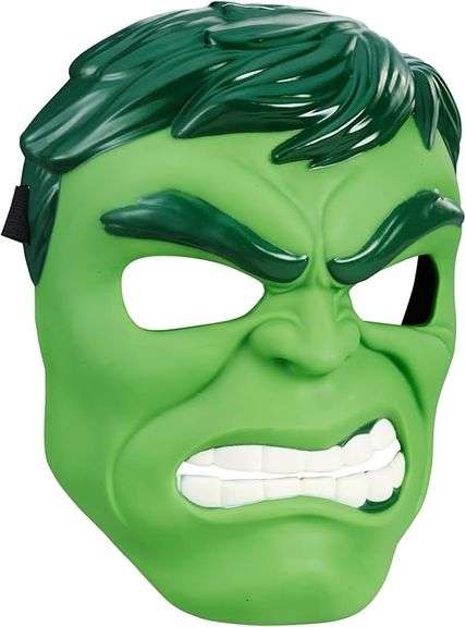Marvel Hulk Hero Mask Toy, Classic Design, Inspired By Avengers Endgame