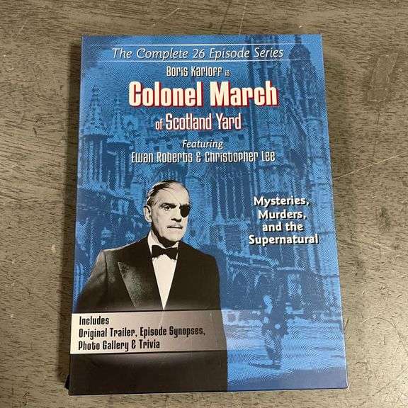 Colonel March of Scotland Yard / The Complete 26-Episode Series - Boris Karloff [DVD]