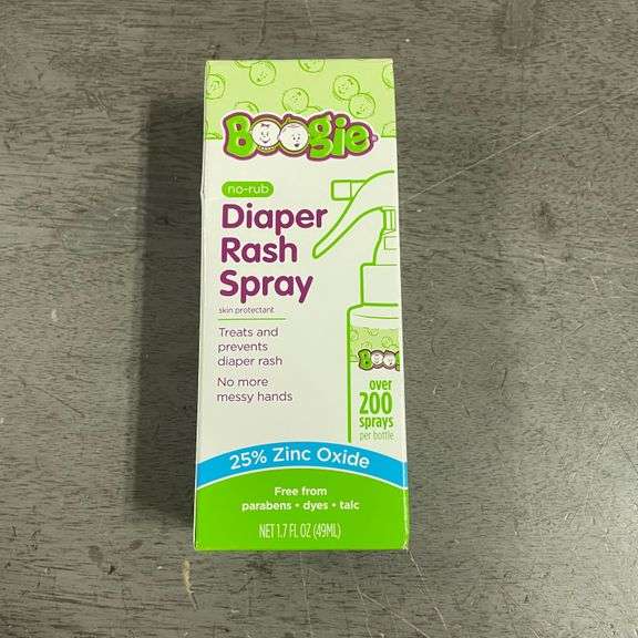 Boogie Baby Diaper Rash Spray 25% Zinc Oxide -- 1.7 fl oz