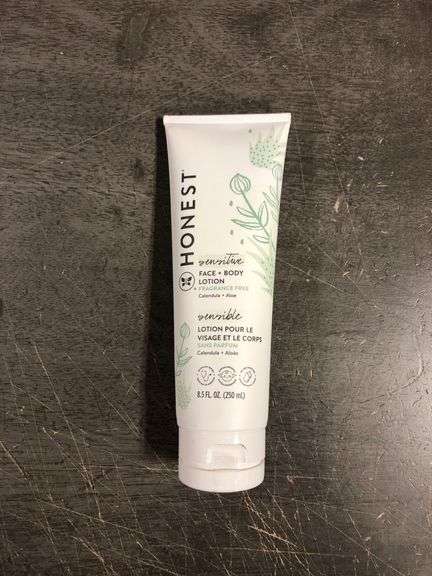 The Honest Company Hydrating Face + Body Lotion | Fast Absorbing, Naturally Derived