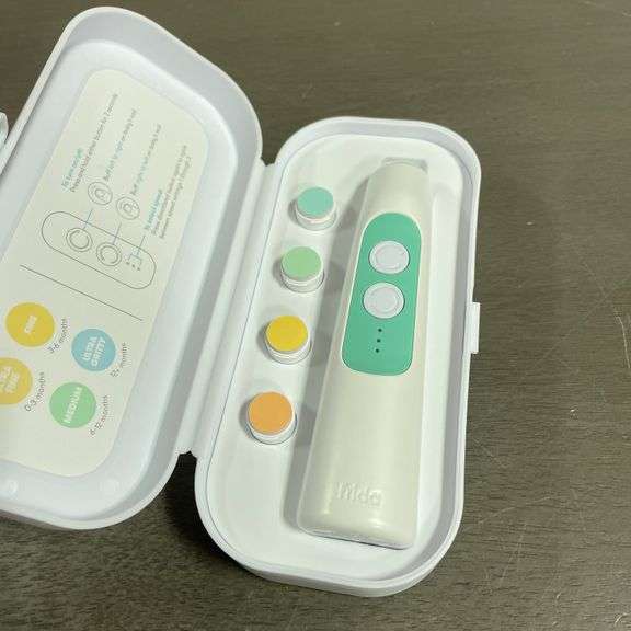 Frida Baby Electric Nail Buffer | Safe + Easy Baby Nail File, Baby Nail Clippers + Nail Trimmer Kit 