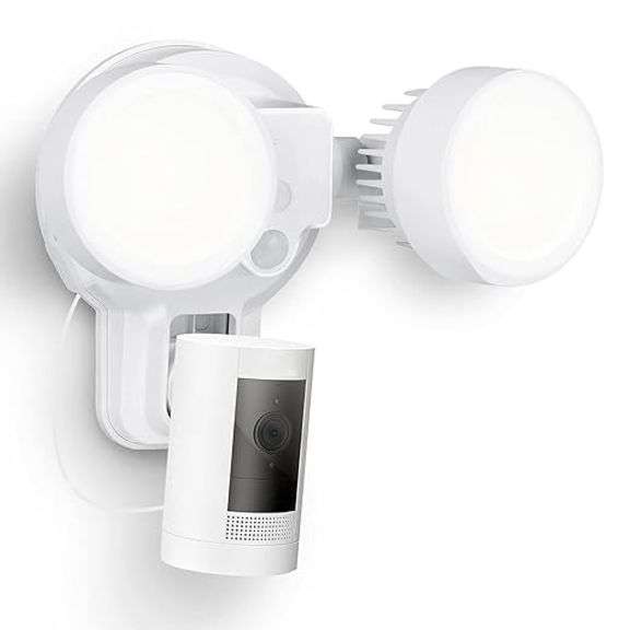 Wasserstein 3-in-1 Floodlight, Charger, and Mount for Ring Stick Up Cam Battery (Camera not included