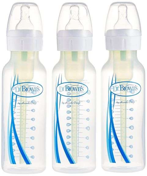 Dr. Brown's Options Narrow, 3 Pack, Clear, 8 Ounce