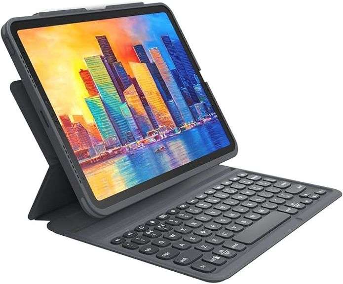 Detachable Case and Wireless Keyboard for iPad Air 11" (M3)/ Air 10.9" (Gen 4, Gen 5)