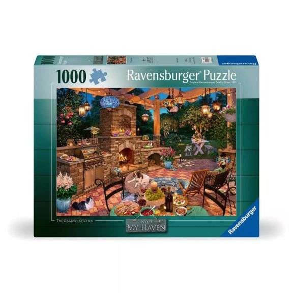 Ravensburger My Haven: The Garden Kitchen Jigsaw Puzzle - 1000pc