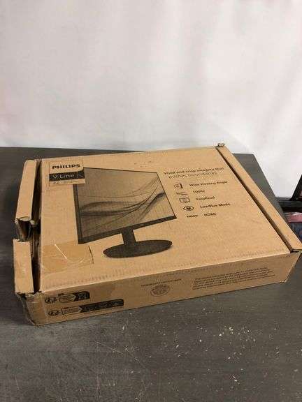 Philips 22 inch Class Thin Full HD (1920 x 1080) Monitor, 100Hz Refresh Rate