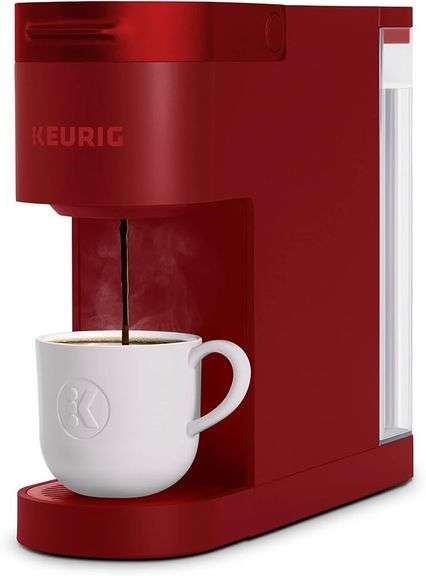 Keurig K- Slim Single Serve K-Cup Pod Coffee Maker, with 3 Brew Sizes