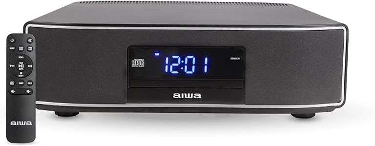 AIWA Exos Home Speaker, Premium 30W RMS Sound System with CD Player