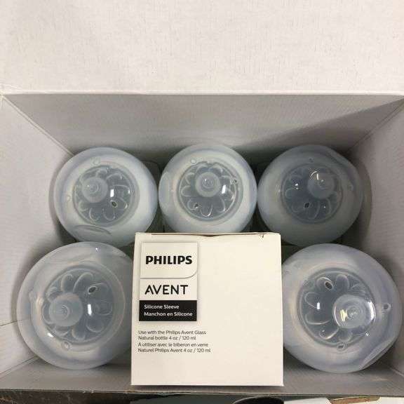 Philips Avent Natural Newborn Glass Gift Set, Baby Bottles with Natural Response Nipples