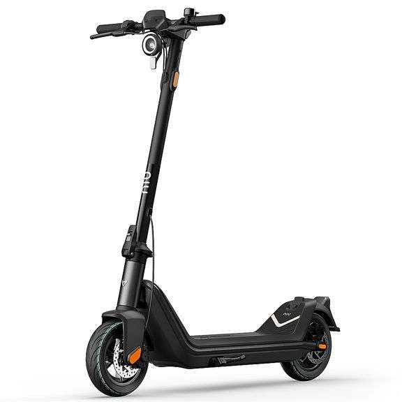 NIU - KQi3 Pro Foldable Electric Kick Scooter w/ 31 mi Max Operating Range &20 mph Max Speed Black