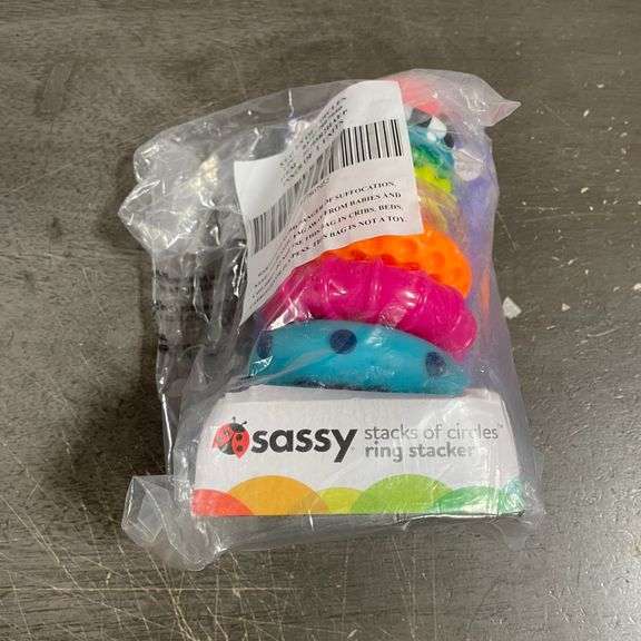 Sassy Stacks of Circles Ring Stacker