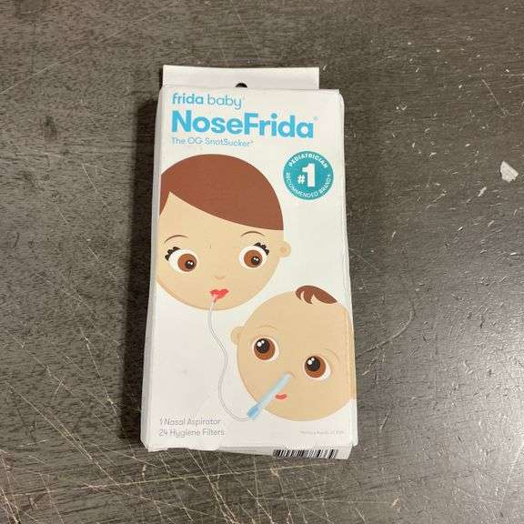 Frida Baby NoseFrida SnotSucker for Baby, Nasal Aspirator for Baby, Nose Sucker Baby Nasal Aspirator
