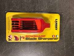 (Set of 6) Lansky BSHARP BowSharp Tool and Sharpener, Red