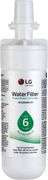 LG LT700P- Replacement Refrigerator Water Filter, White, Single