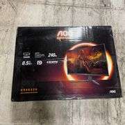 AOC C32G2ZE 32" Curved Frameless Gaming Monitor, Full HD 1920x1080