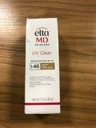 EltaMD UV Clear Tinted Face Sunscreen, SPF 46 Oil- Free with Zinc Oxide