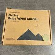 KeaBabies D-Lite Baby Wrap Carrier, Adjustable Baby Carrier, Baby Sling