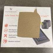 (Camera NOT Included) Wasserstein Solar Panel with Internal Battery - Compatible with Blink XT and X