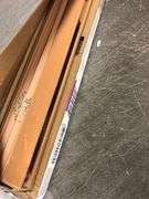 Cordless Light Filtering Mini Blind - 30 Inch Width, 72 Inch Length, 1" Slat Size - Woodtone