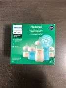 Philips Avent Natural Newborn Glass Gift Set, Baby Bottles with Natural Response Nipples