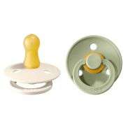 Bibs Colour Latex Pacifier - 2pk