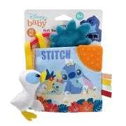 KIDS PREFERRED Disney Baby Lilo & Stitch Soft Book: Stitch ON-The-GO Soft Book, Blue Medium