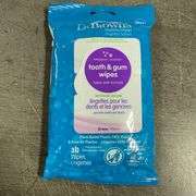 Dr Brown's Tooth and Gum Wipe 30pk