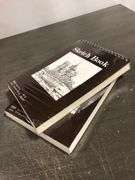 Set of 2 9" x 12" Sketch Book, Top Spiral Bound Sketch Pad, 100 Sheets Each