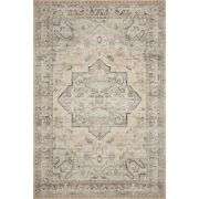 Loloi Hathaway Collection HTH-07 Multi / Ivory 5'-0' x 7'-6', .25' Thick Area Rug