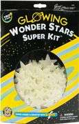 Great Explorations: Wonder Stars Super Kit, Glow In The Dark Ceiling Stars. 150 Pieces