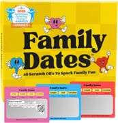 Family Dates 40 Scratch Off Cards – Fun Activities & Date Night Ideas for Kids and Parents