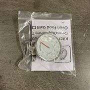 KitchenAid 3-in Dial Oven Thermometer, Temperature Range: 100°F to 600°F
