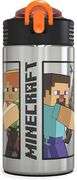 Zak Designs Minecraft - Stainless Steel Water Bottle