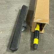 FURemover Original Pet Hair Rubber Broom with Squeegee, with 58" Telescopic Handle