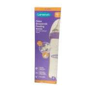 NEW Lansinoh Glass Baby Bottle 240ml 8OZ Medium flow (Set of 2)