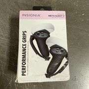 Insignia™ - Grip Kit for Meta Quest 2 - Black