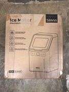 Silonn Nugget Ice Maker - Timer Ice Machine with Self-Cleaning, 44lbs per Day Pebble Ice Maker with 