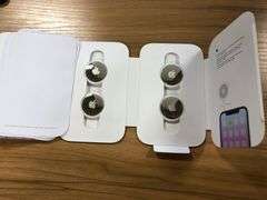 Apple AirTag 4 Pack. Keep Track of and find Your Keys, Wallet, Luggage, Backpack, and More