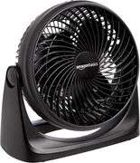 Amazon Basics 3 Speed Small Room Air Circulator Fan, 7-Inch Blade, Black