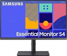 SAMSUNG 24-Inch S43GC Series Business Essential Computer Monitor, IPS Panel