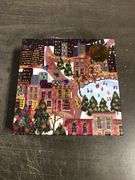 Galison Sparkling City – 1000 Piece Foil Puzzle with Illustrations of Colorful Merriments in The Cit