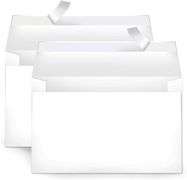 Amazon Basics A9 Blank Invitation Envelopes with Peel and Seal Closure, 5-3/4 x 8-3/4 Inches, White 