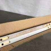 Jewderm Wood Floating Shelves For Kitchen, Bedroom, Living Room - Set of 2 - White Wash
