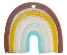 LouLou Lollipop Neutral Rainbow Silicone Teether